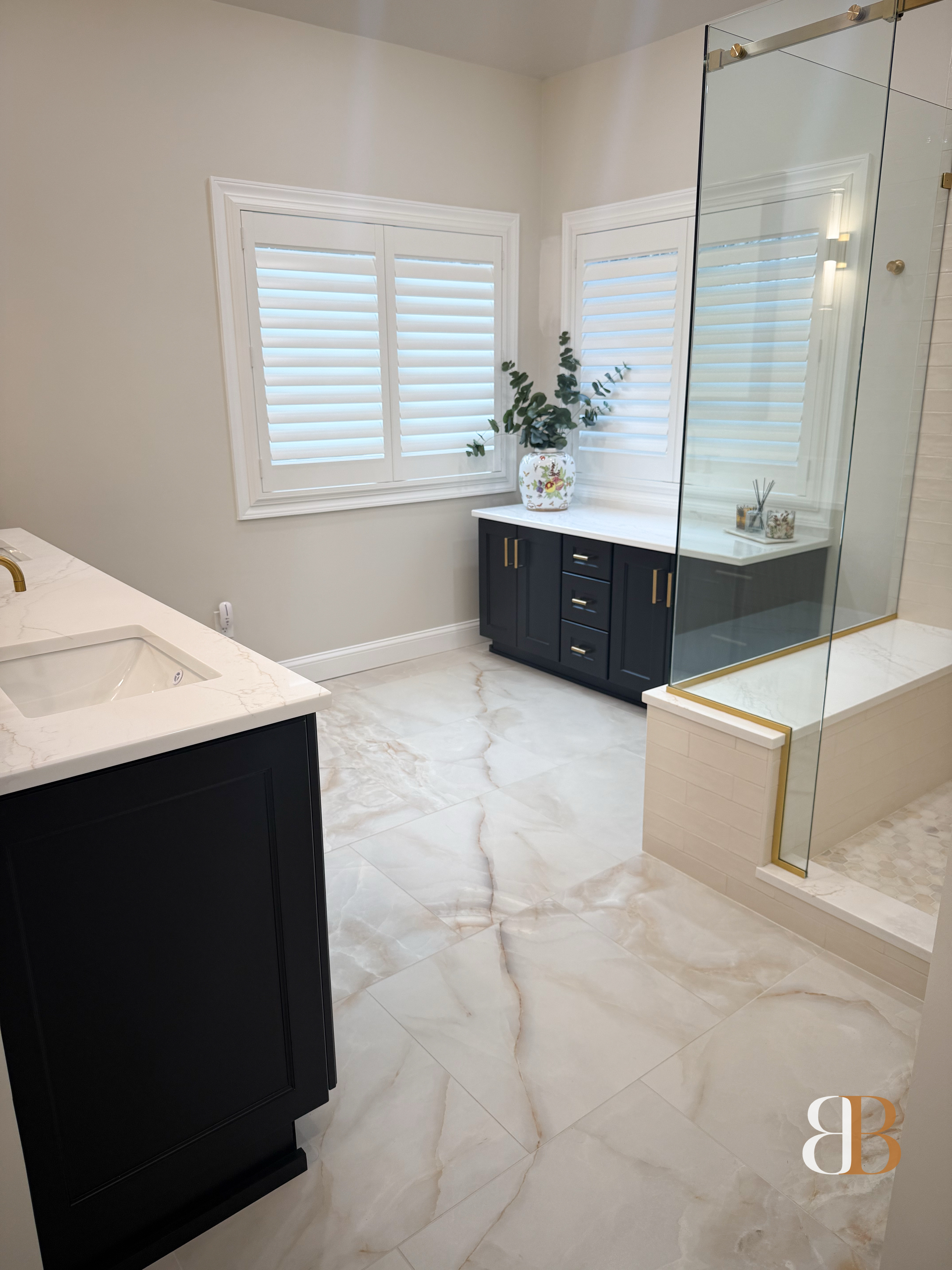 Contemporary bathroom remodel in Yardley by B&B Associates Creations — photo 6